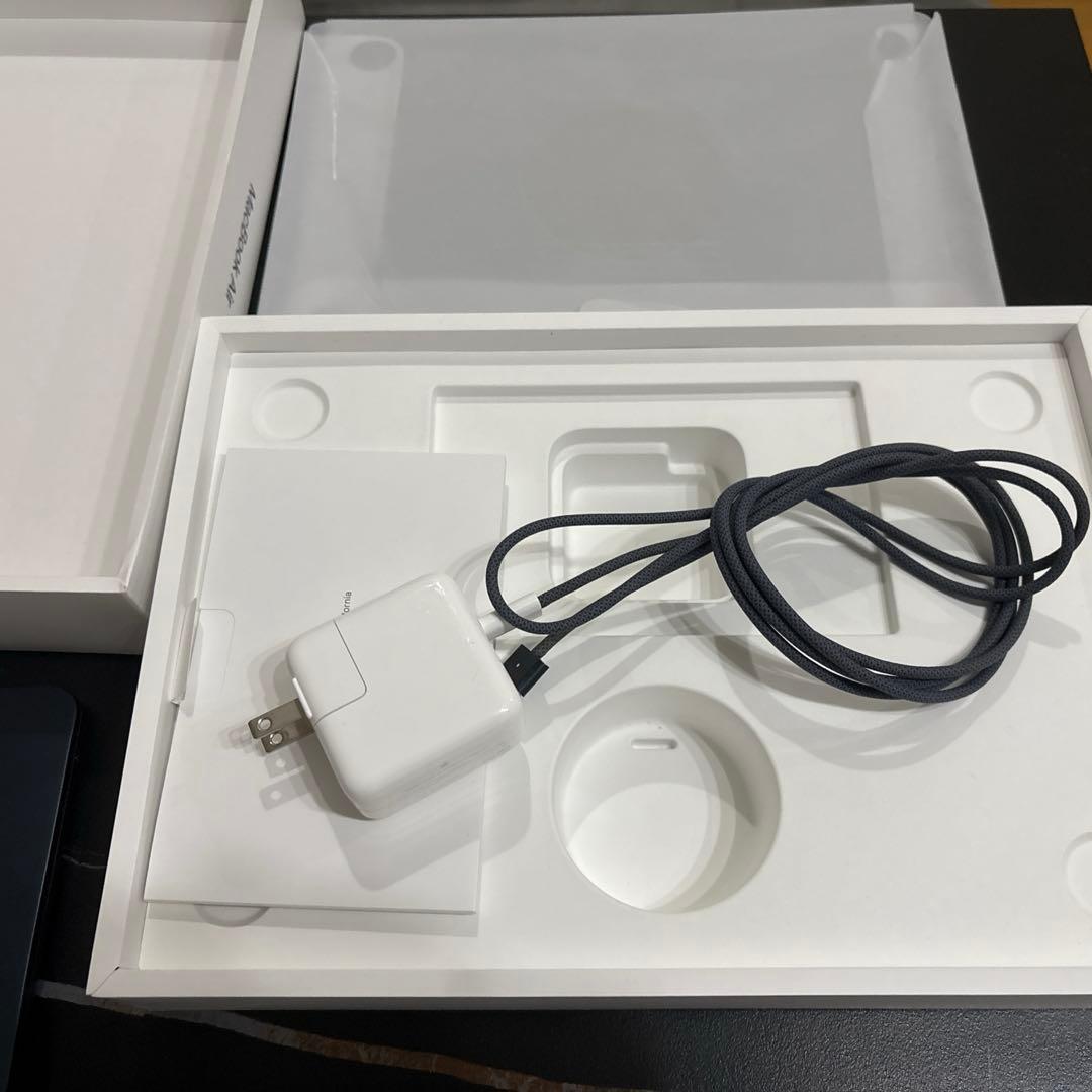 【M2 Mac book air】ミッドナイト メモリ16GB