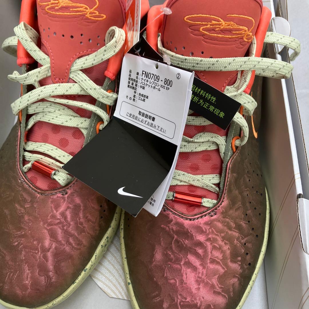 ナイキ　スニーカー　バッシュ　レブロン 21 エレメンタルゴールド　クイーン