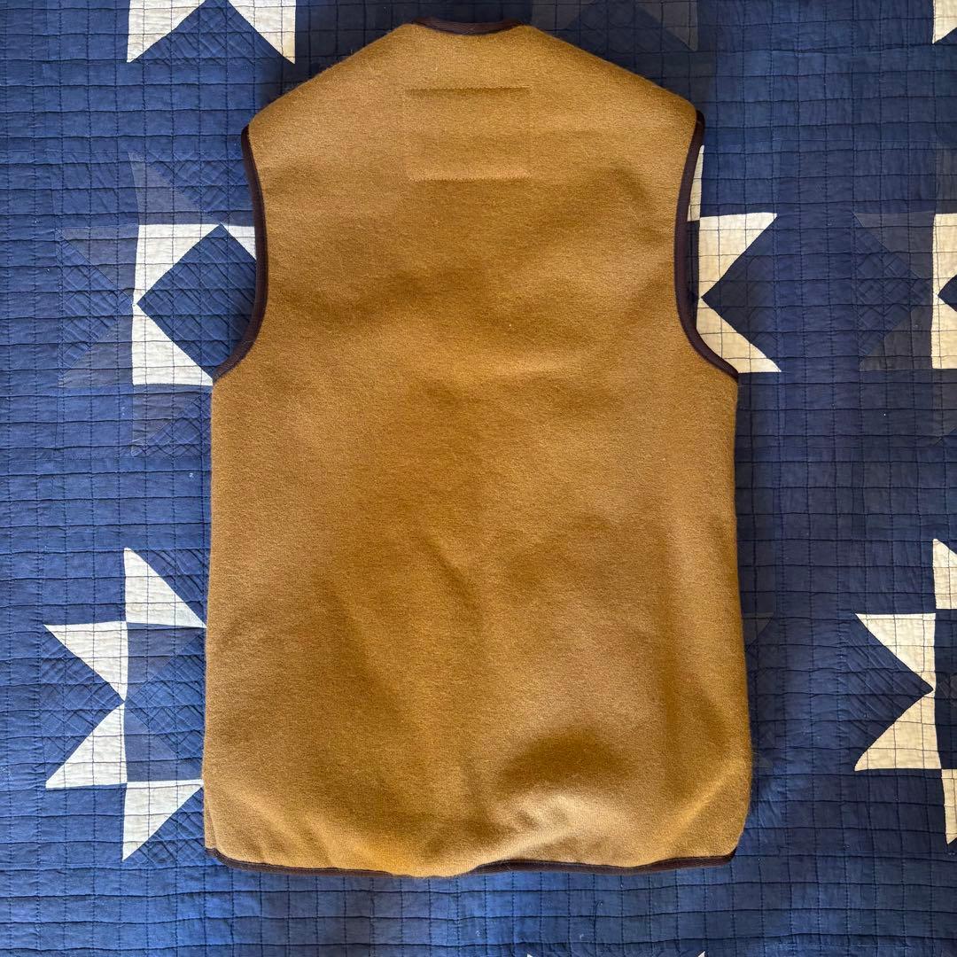 Barbour ファーライナーベスト 36 ブラウン