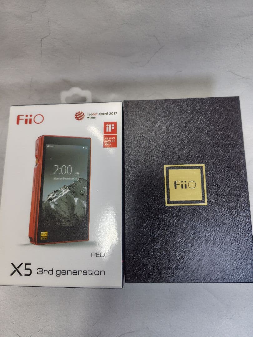 希少色 レッド FiiO X5 3rd デジタルオーディオプレイヤー