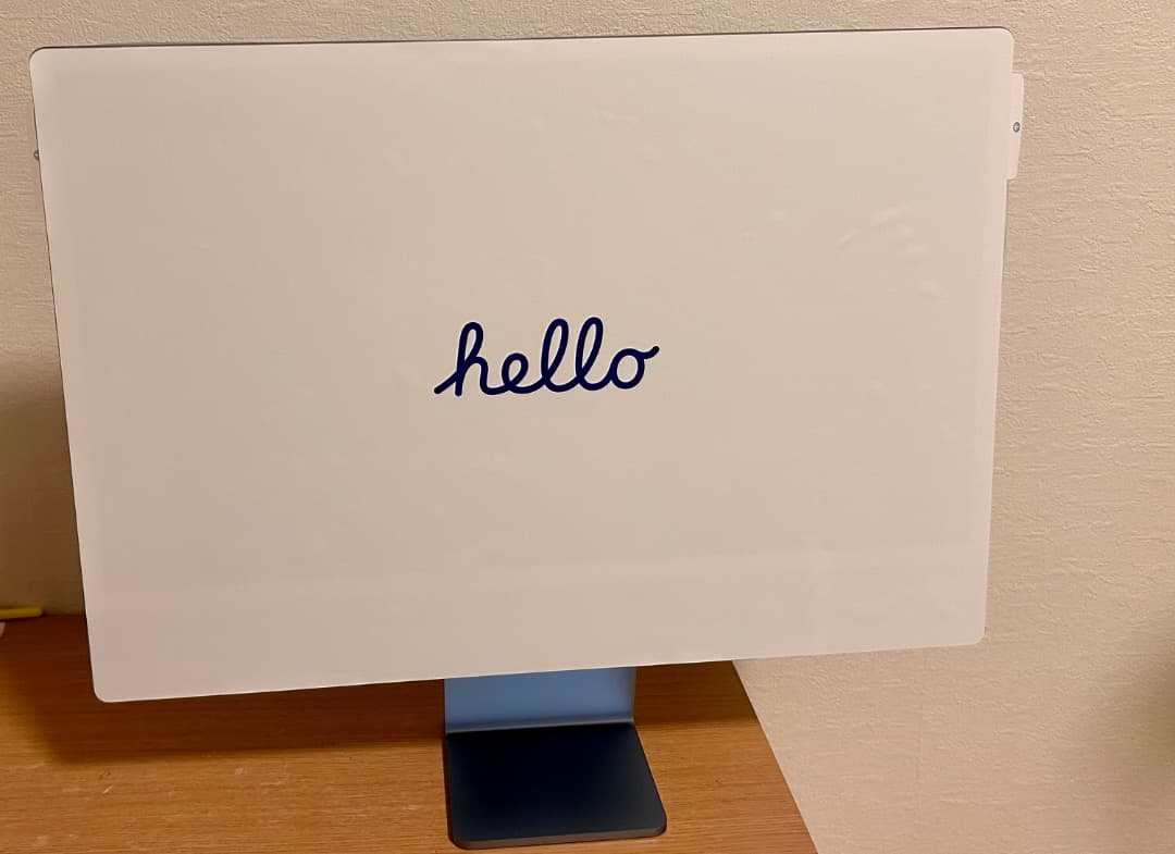 iMac M1 ブルー メモリ16GB ストレージ256GB