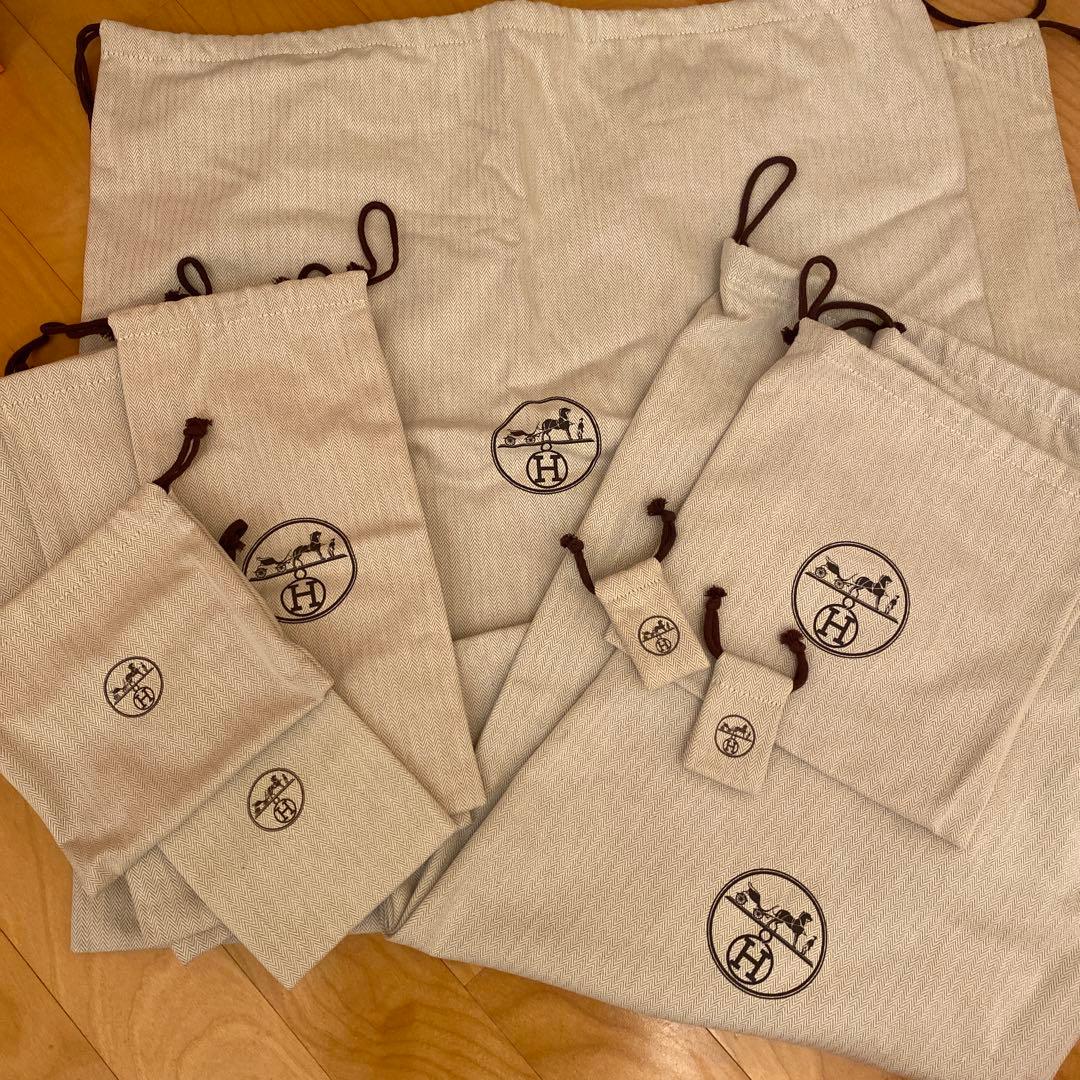 HERMES ショップ袋と箱セット