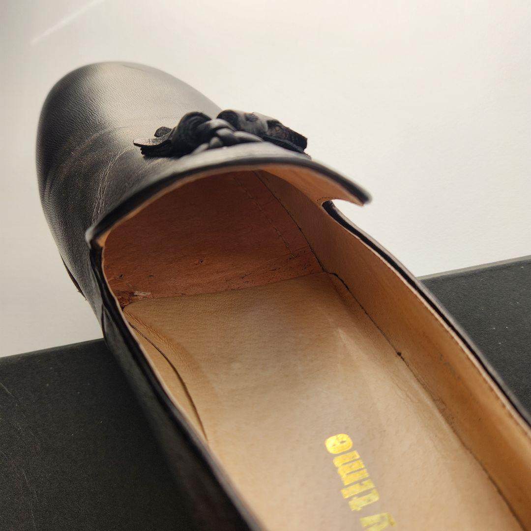 monkey time タッセル付きローファー 黒