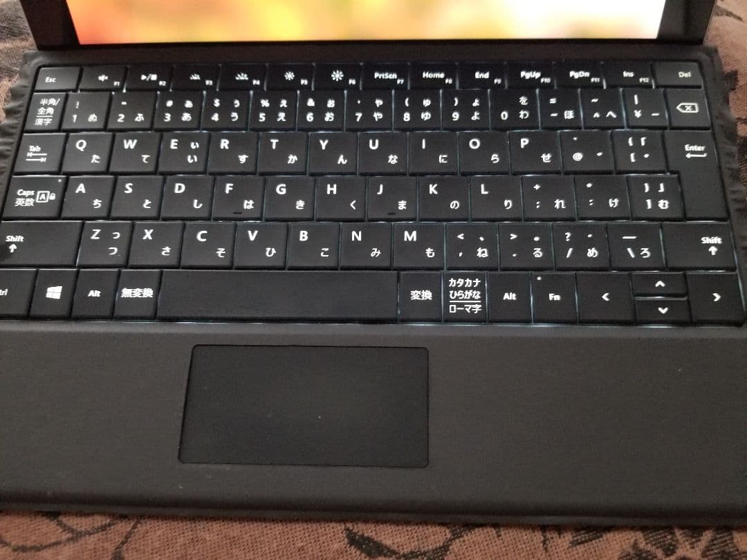 タブレット兼モバイルノート 薄型軽量タッチ入力 Win11Pro タイプカバー付