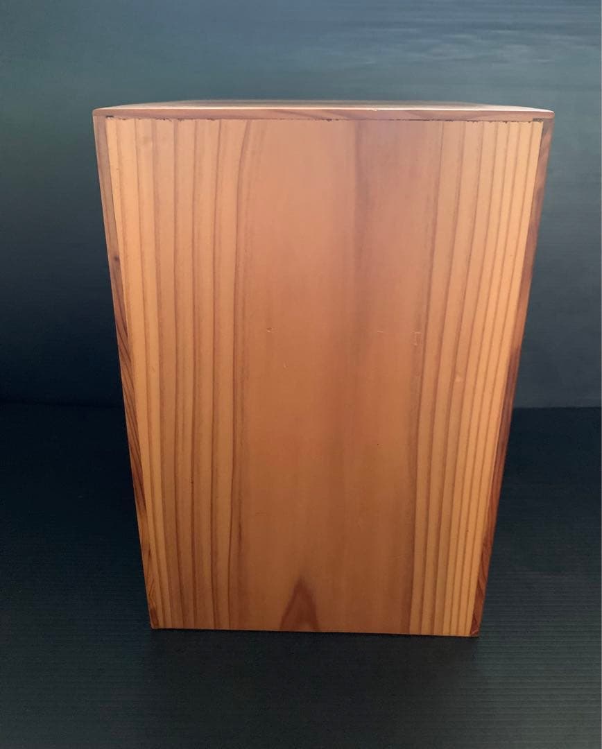 5段　小引き出し　黒柿