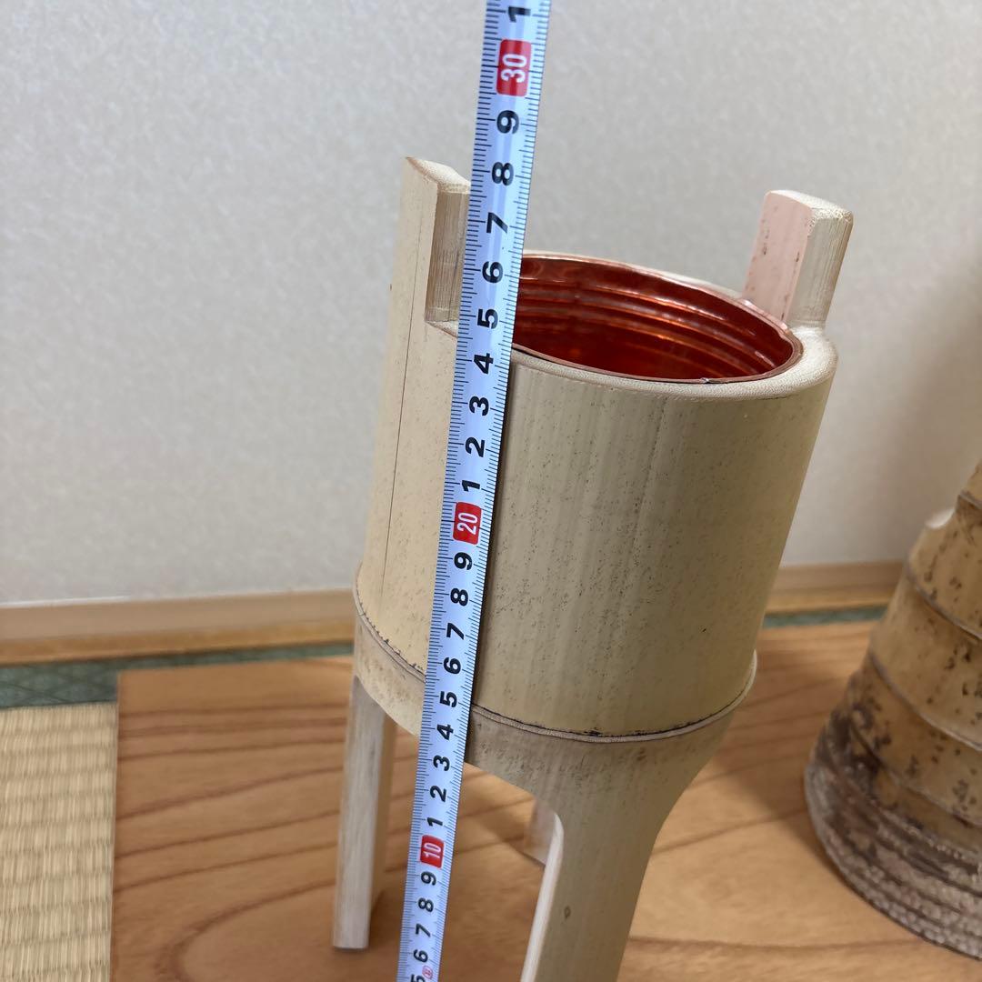 73 訳あり　花器　３点セット　華道具　生け花　池坊　未生流　嵯峨御流　御室流