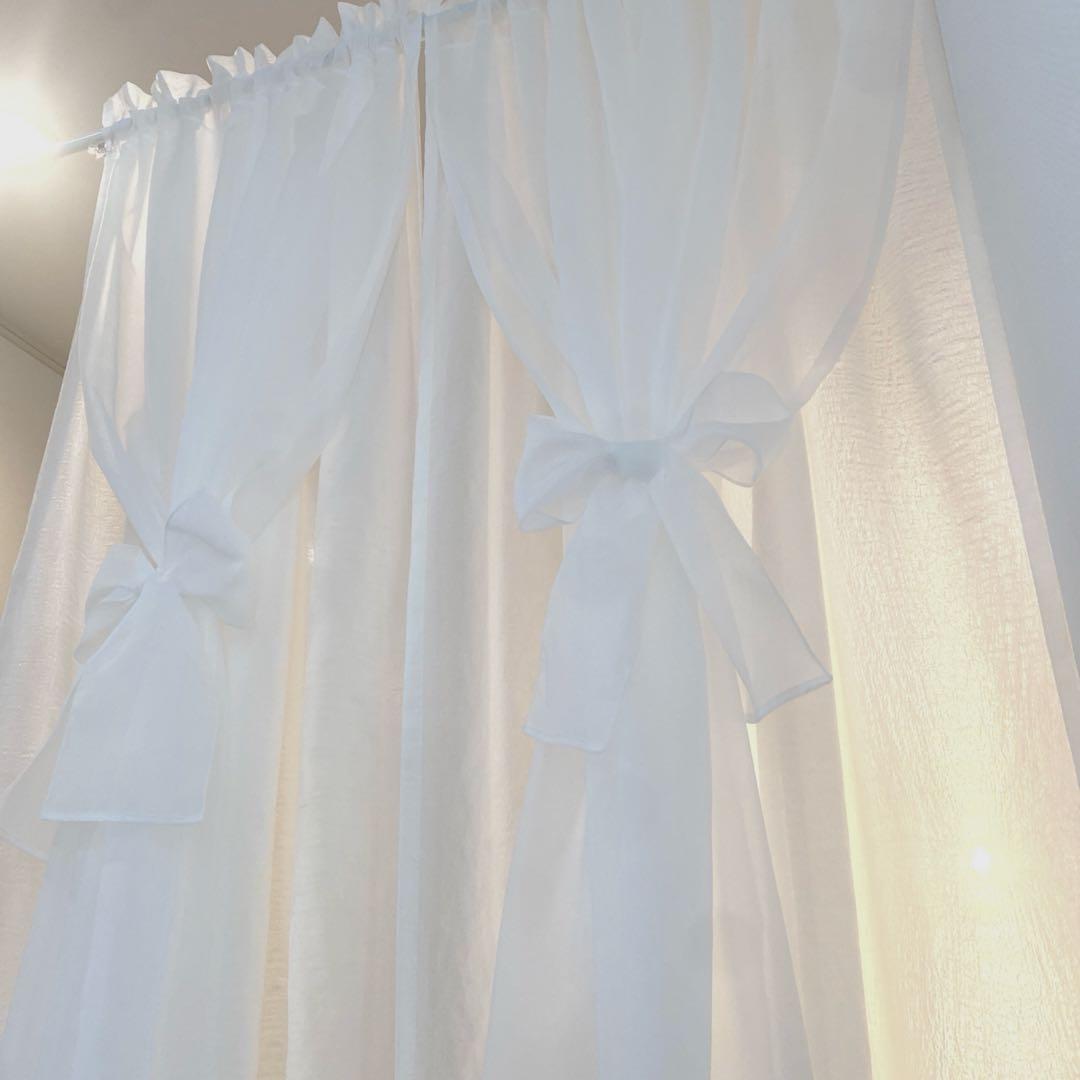 カフェカーテン✿❛りのまま❜レース✩.*˚ハンドメイド*:..。♡*゜