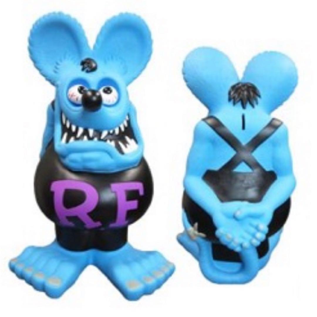 ヒ*7様 RF ラットフィンク貯金箱フィギュア 青