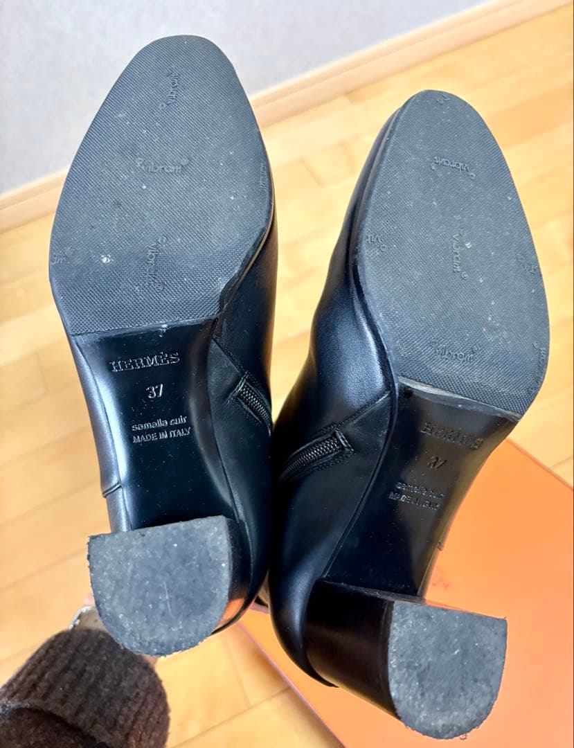 HERMÈS ショートブーツ サンジェルマン