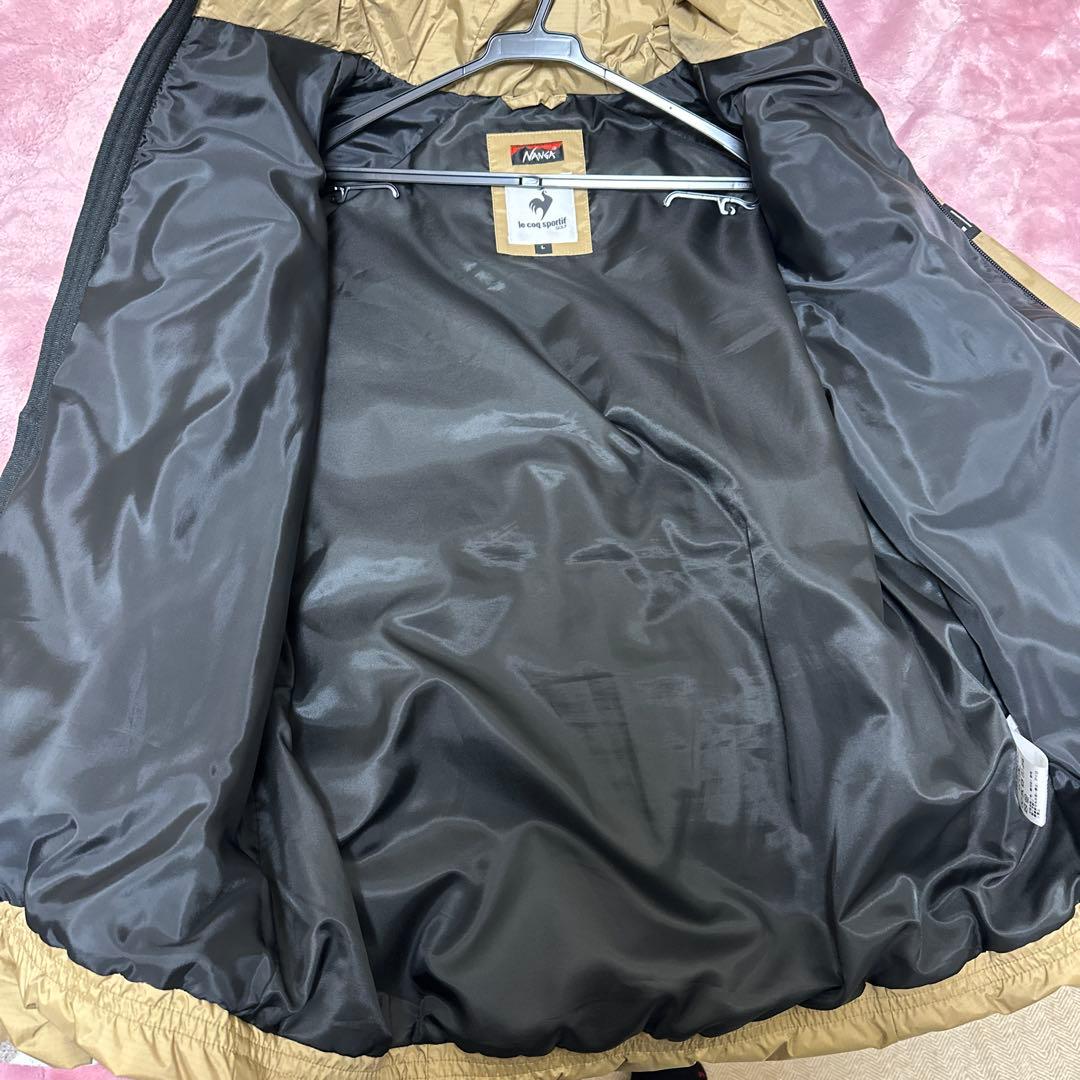 【NANGAコラボ】オーロラテックスファー取外し可ダウンブルゾン