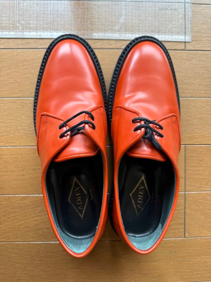 まめたさまAdiev Paris type 1 レースアップシューズ　ローファー