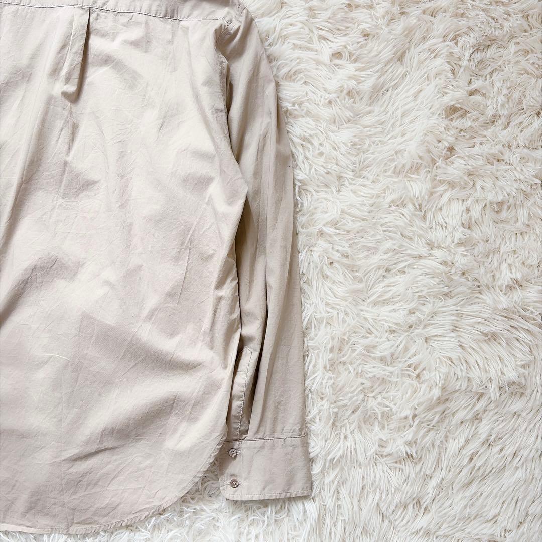 ドゥーズィエムクラス　20SS WASH ウォッシュコットンシャツ　ベージュ