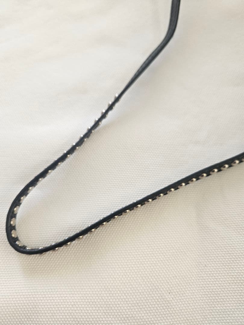 J&M Davidson ブラックショルダーバック LIPSTICK