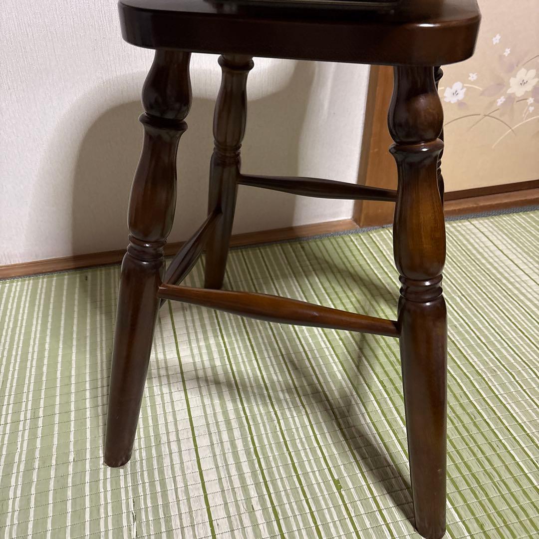 カリモク　カウンター　チェア　回転式　KARIMOKU オールド　椅子　2脚