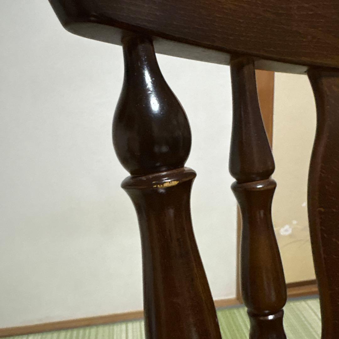 カリモク　カウンター　チェア　回転式　KARIMOKU オールド　椅子　2脚