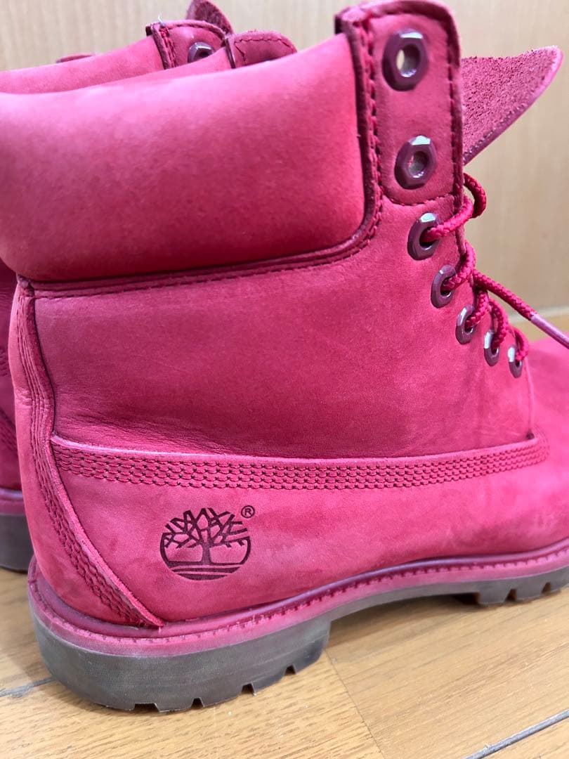 廃盤品　ティンバーランド レッド 赤　ブーツ　27㎝