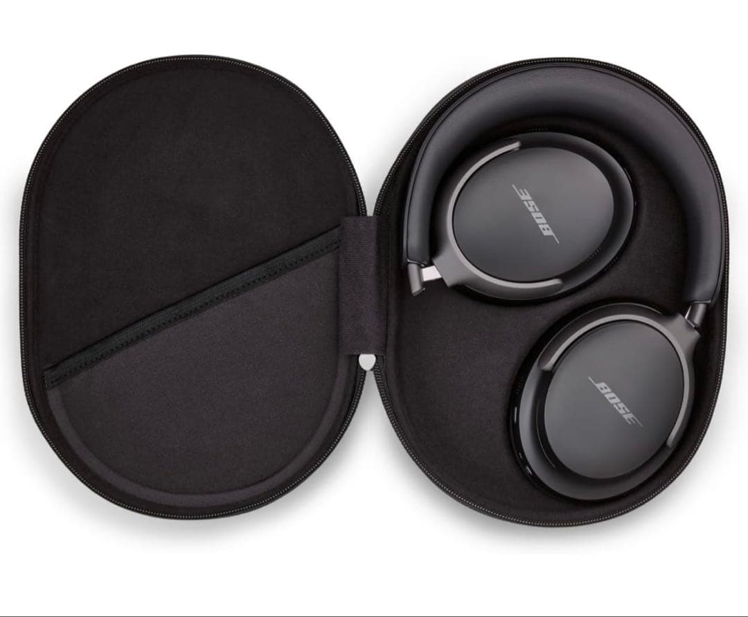 Bose ワイヤレスヘッドホン ブラック 収納ケース付き