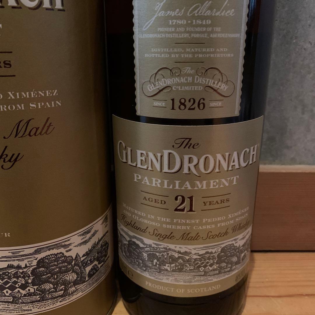 milkさま専用　国内正規　未開栓　グレンドロナック21年　700 ml 2本