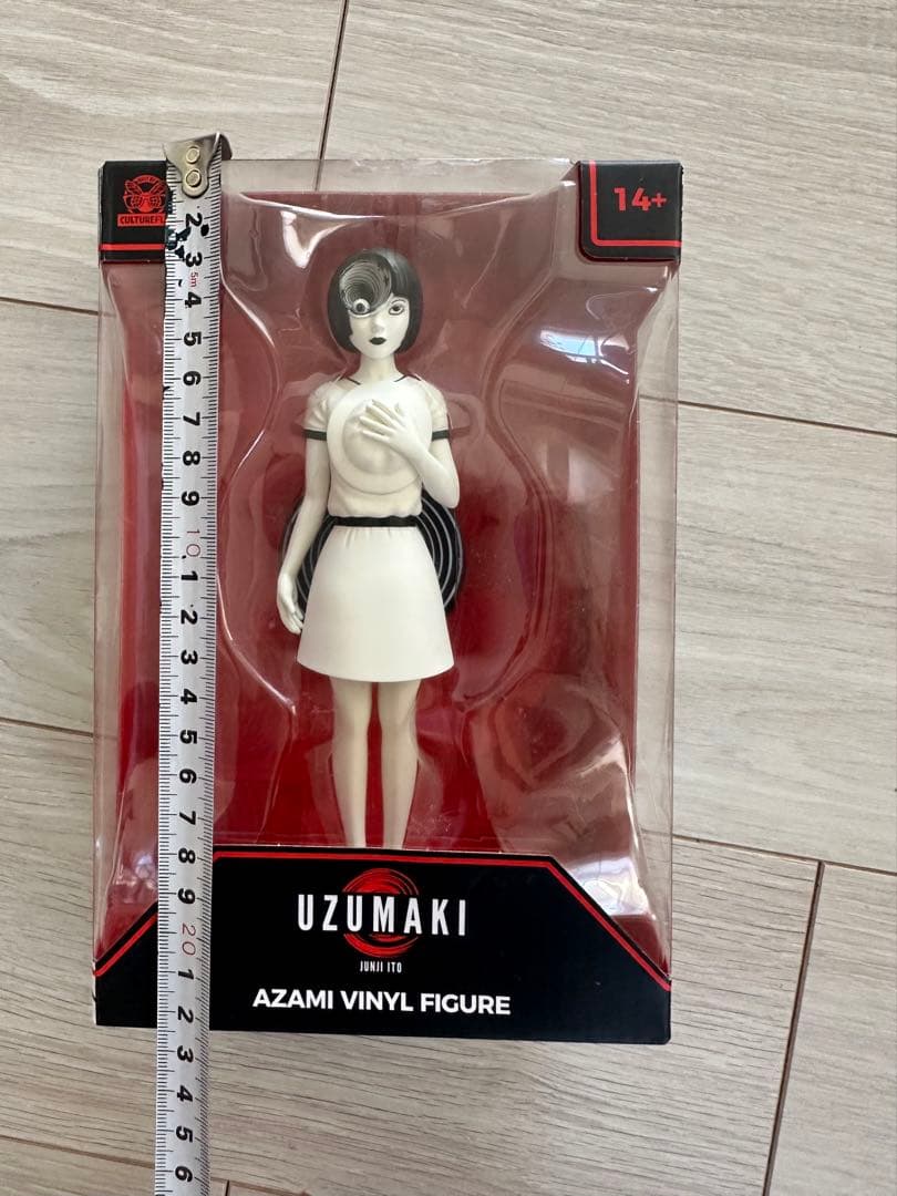 アメリカ購入うずまき AZAMI（黒谷あざみ）フィギュア 伊藤潤二 ホラー