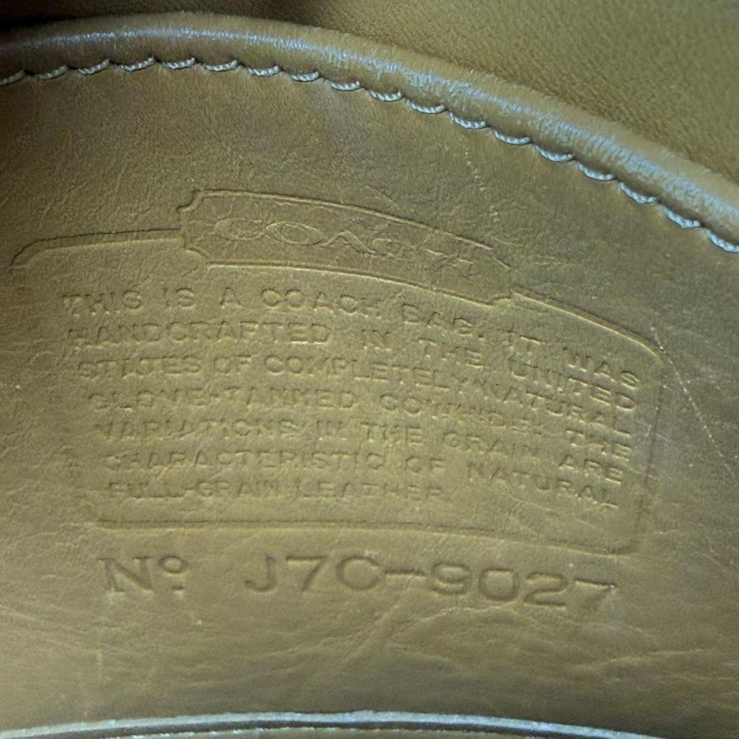 OLD COACH オールドコーチ エルゴ ミニ イエロー USA製