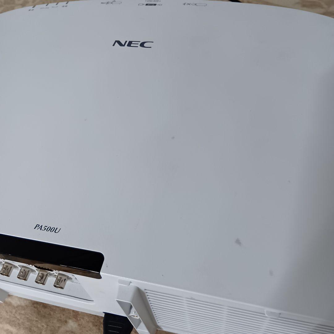 NEC プロジェクター NP-PA500UJL　※リモコンなし
