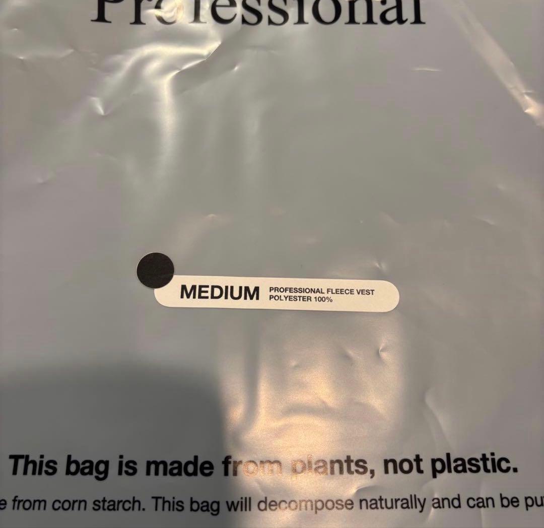 ENNOY PROFESSIONAL FLEECE VEST (BLACK)新品