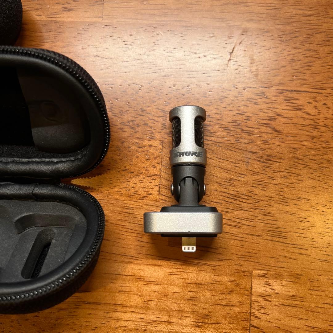 SHURE MV88 マイク 収納ケース付き