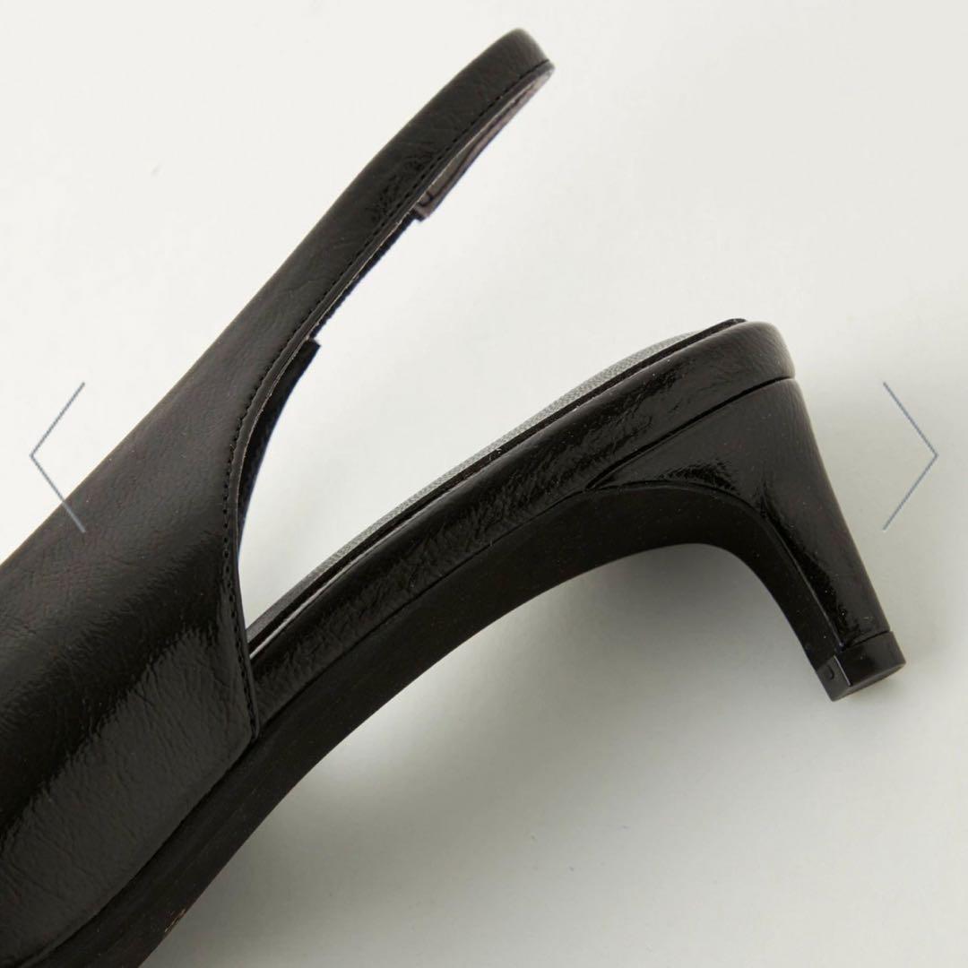 【まぁ様】ポインテッド オープントゥ(4cmヒール)