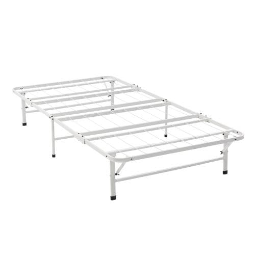 【マットレス付き】パイプベッド 折りたたみベッド シングル 組立簡単 ベッド