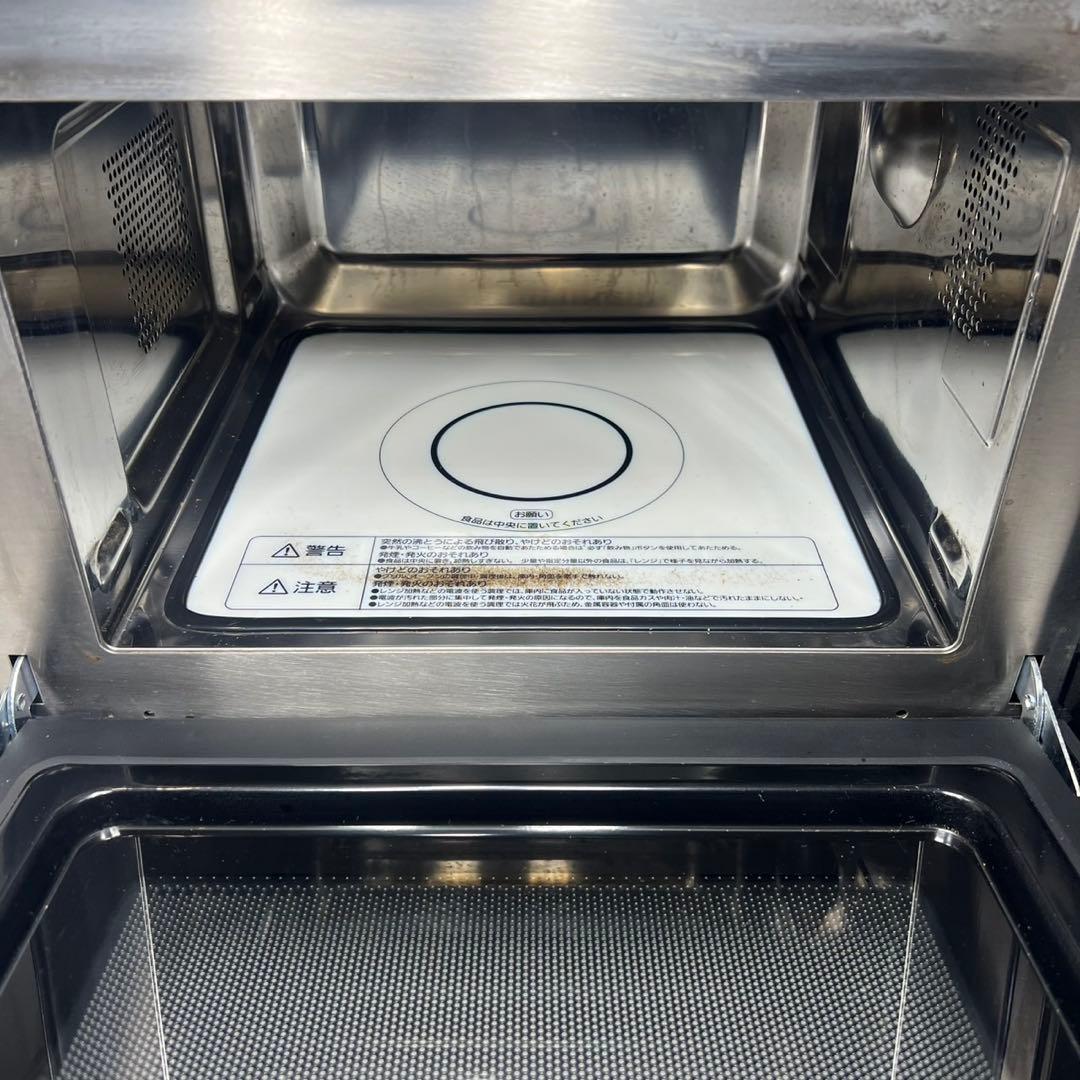 IRIS OHYAMA MO-F1805-B オーブンレンジ ブラック