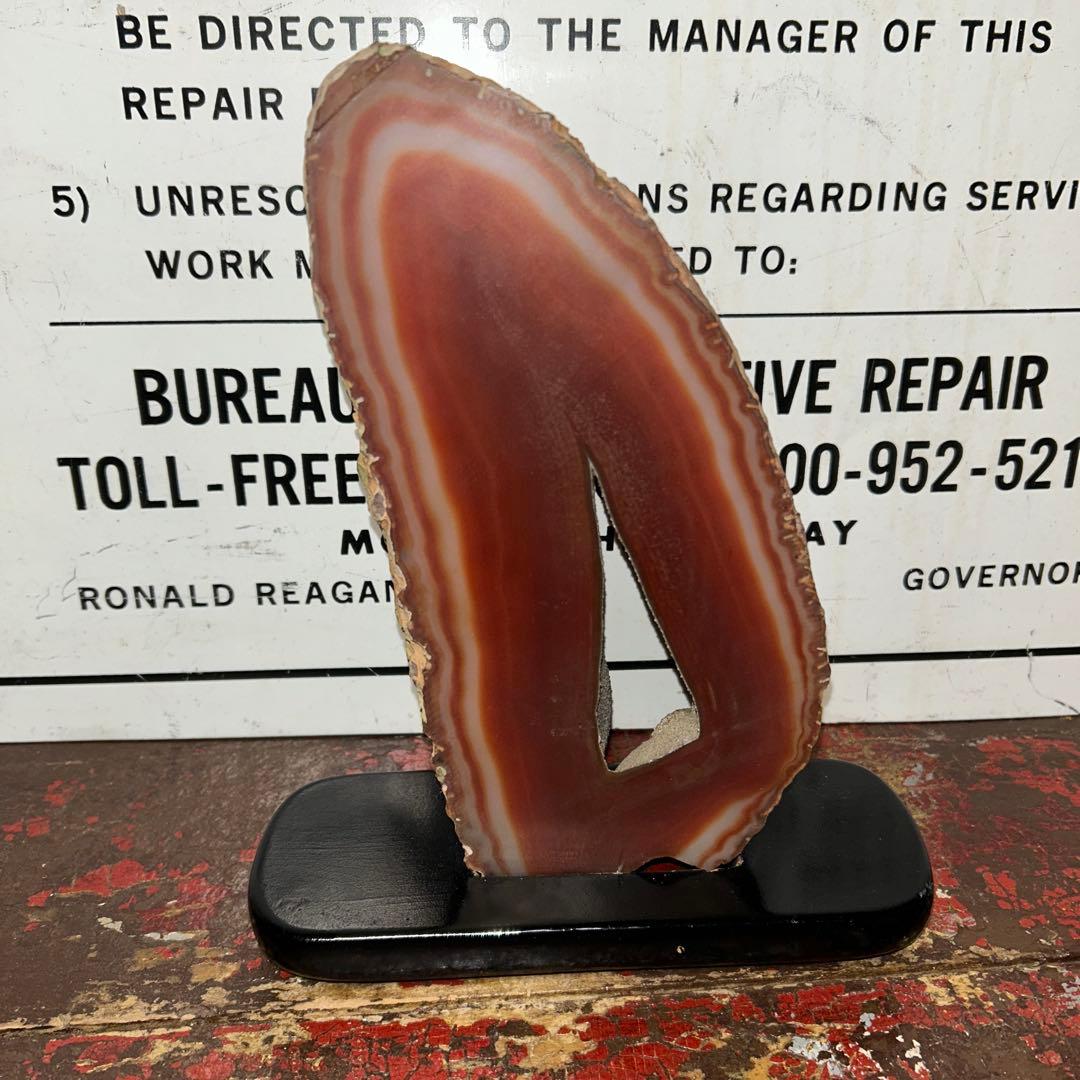 赤メノウ 瑪瑙 アゲート 置物 原石 鑑賞用 天然石 鉱物 オブジェ