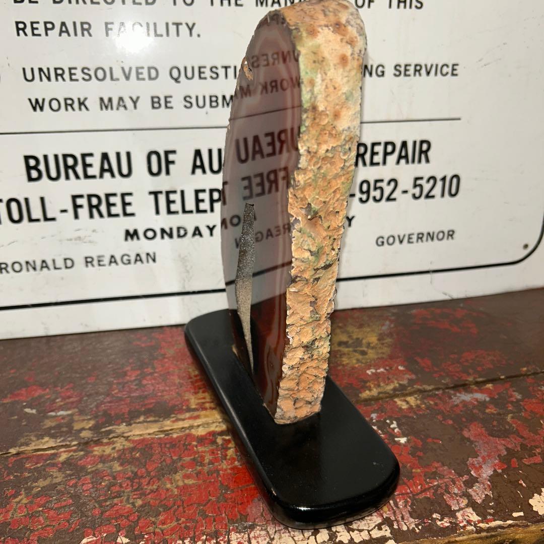 赤メノウ 瑪瑙 アゲート 置物 原石 鑑賞用 天然石 鉱物 オブジェ