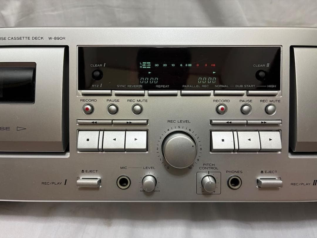 TEAC W-890R S ダブルオートリバースカセットデッキ