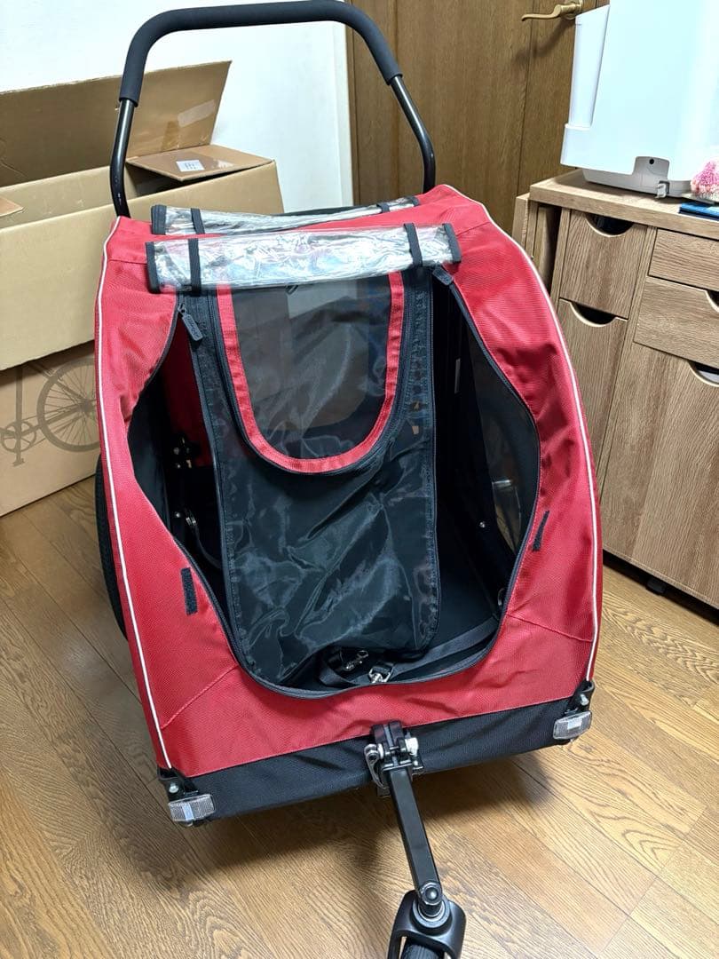 エアバギー　ネストバイク　タンゴレッド　赤