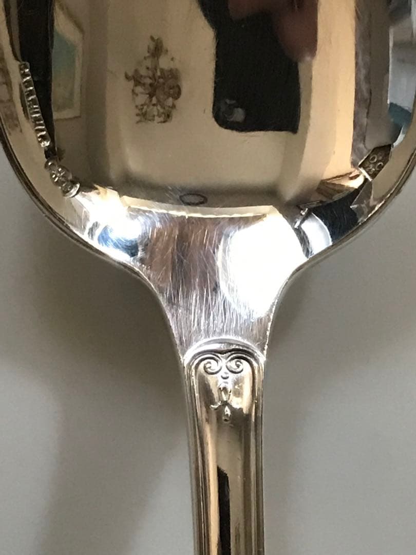 カルディヤック＆クリストフル／純銀 フォーク＆スプーン １組「マルメゾン」