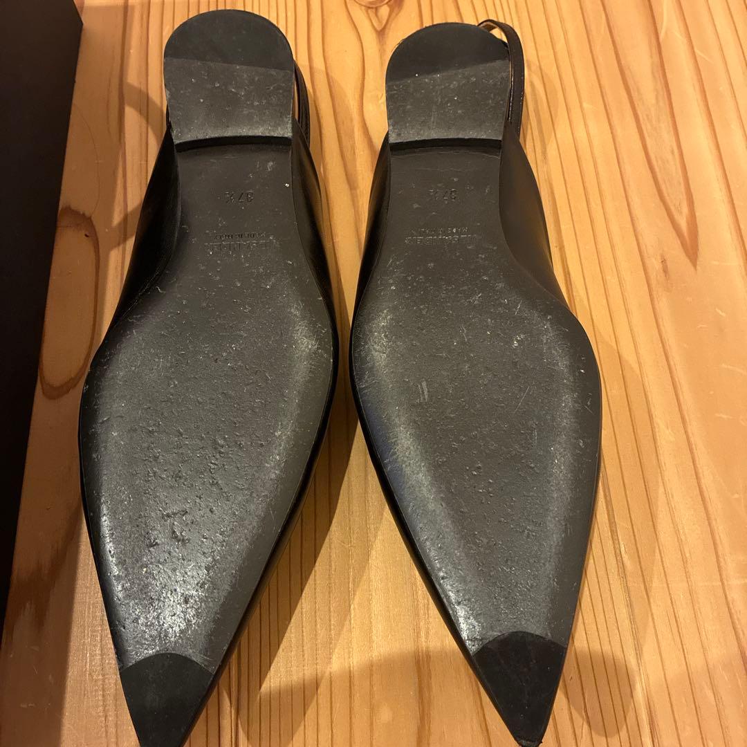 【美品】JIL SANDER bamboo anklet sandals