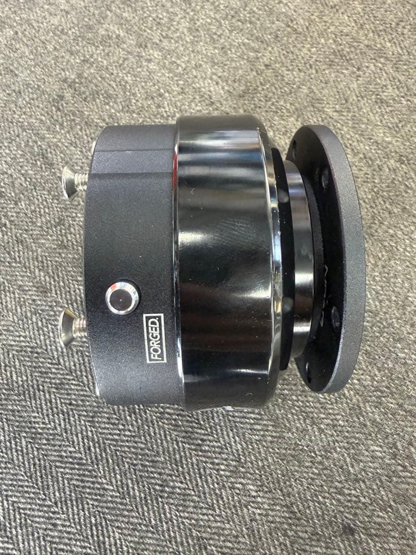 NRGクイックリリース　ステアリングボス ブラック 2端子