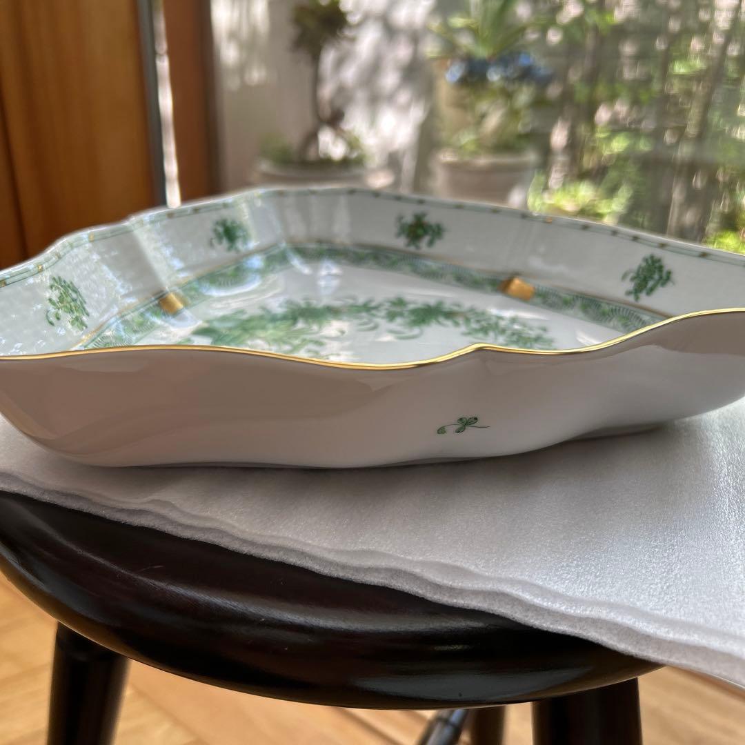 ヘレンド　三角形プレート