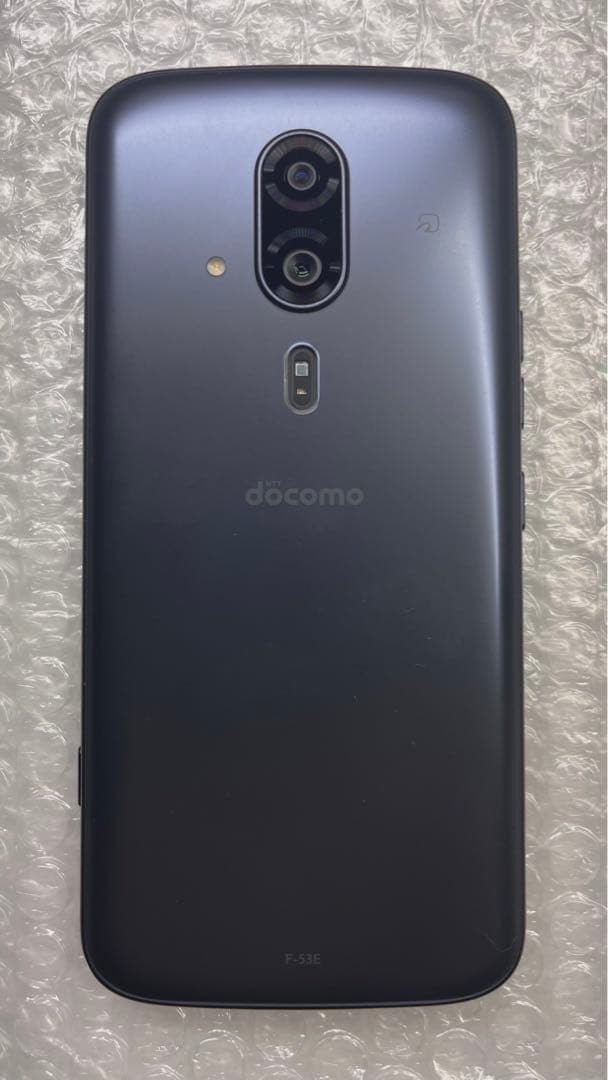 F-53E らくらくスマートフォン 本体 ネイビー色