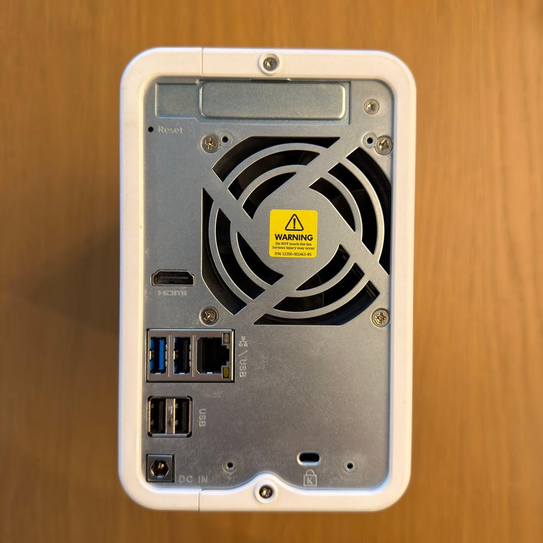 QNAP TS-251D 2ベイ NAS ＋メモリ付属