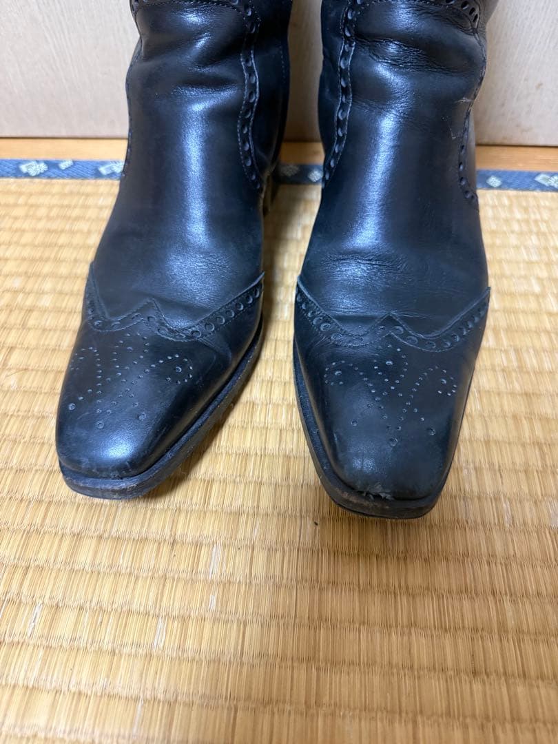 靴 YVES SAINT LAURENT JOHNNY BOOTS 41 1/2