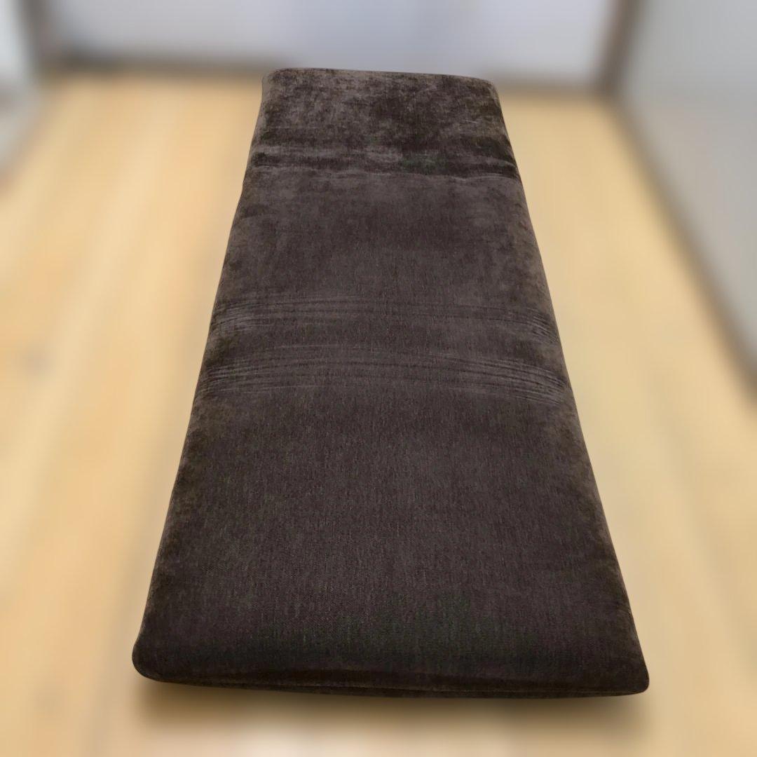 送料無料 ブラウン 座椅子 ソファベッド リクライニング　250811-4