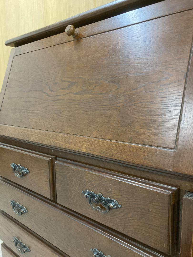 乙姫様用　越後民芸　ライティングビューロー　デスク