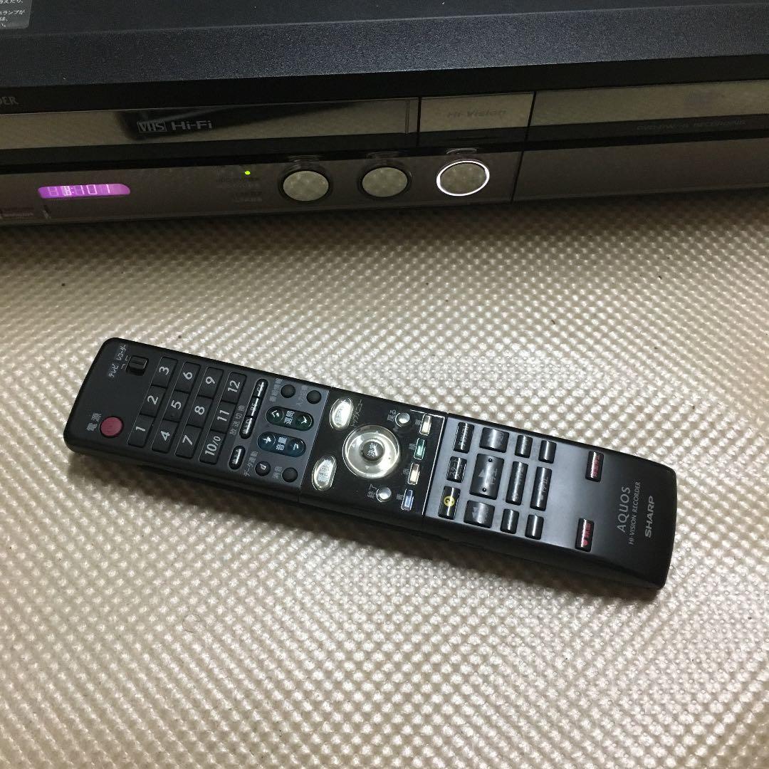 0783 DV-ACV52 シャープ アクオス AQUOS HD レコーダー