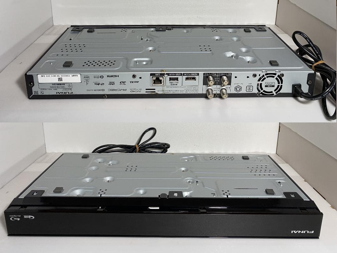 Ai機能付き　FUNAI　FBR-HW510 容量アップHDD:1TB