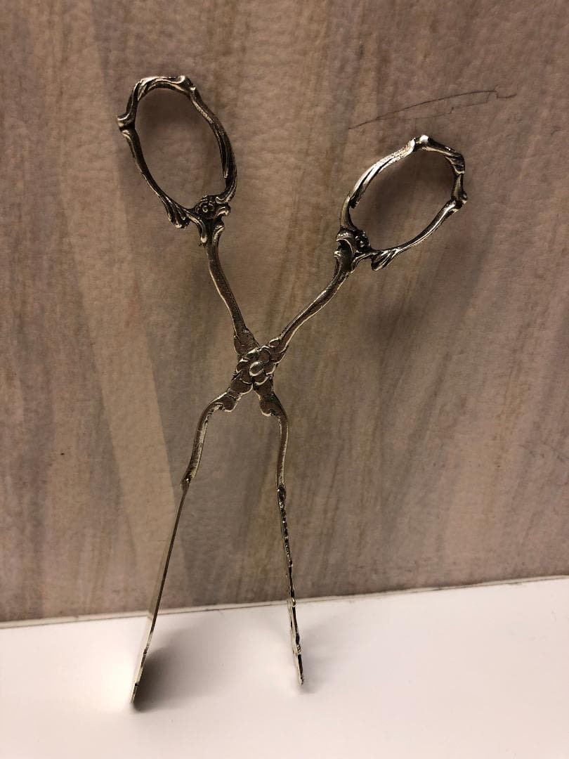 [ミーコさん]スウェーデン JLH 純銀 ケーキ用トング 1957年 - 25g