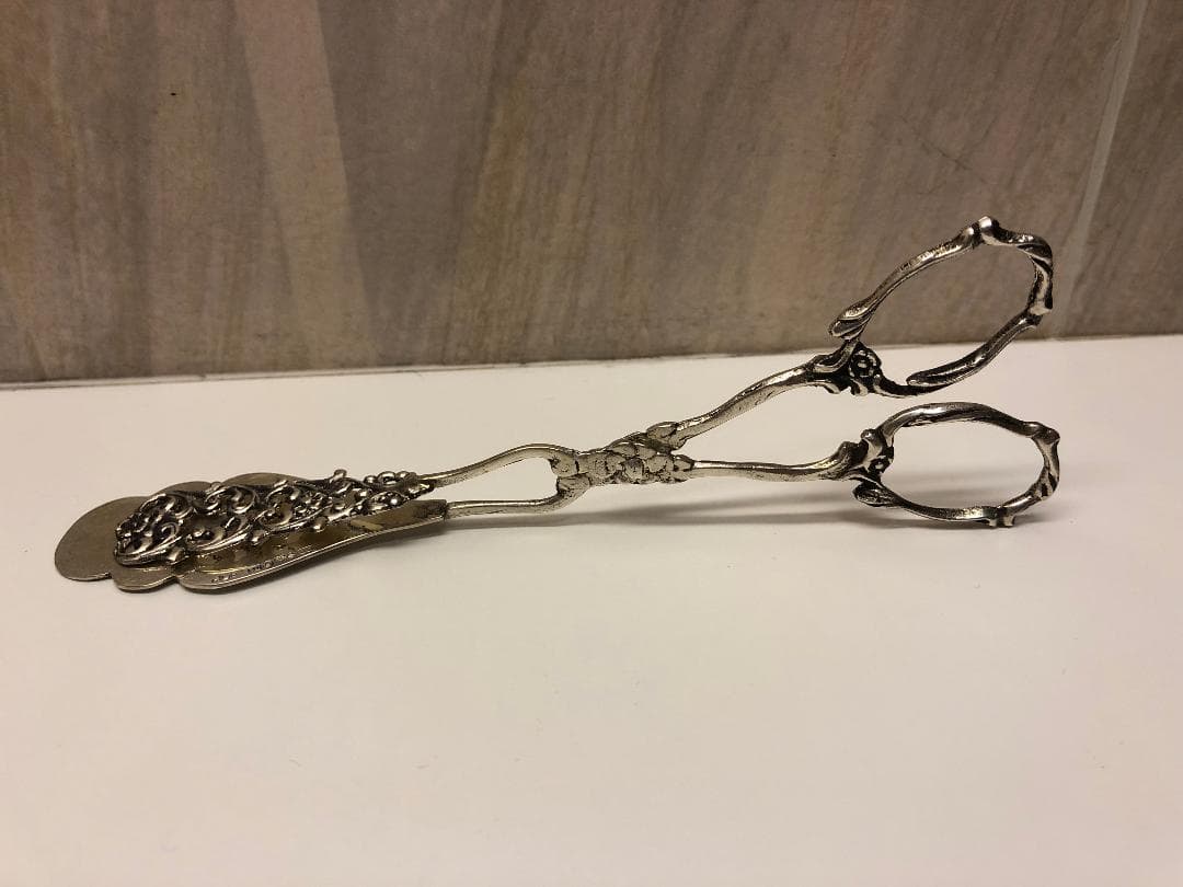 [ミーコさん]スウェーデン JLH 純銀 ケーキ用トング 1957年 - 25g