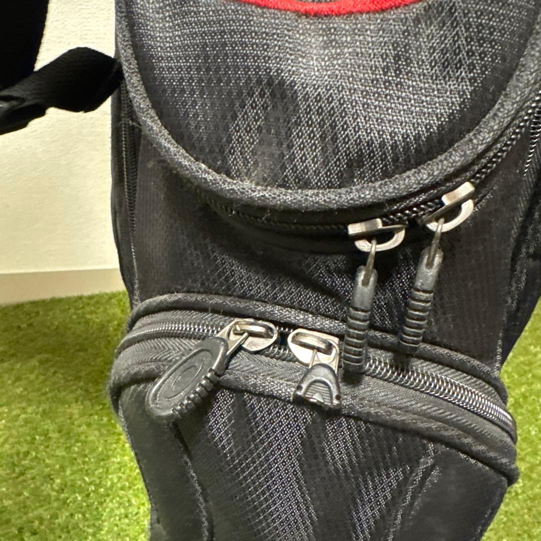 OAKLEY オークリー スタンド式 キャディバッグ ブラック ナイロン