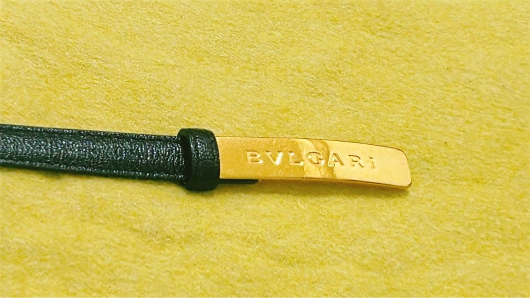 BVLGARI ベルト　ブラック✖️ゴールド