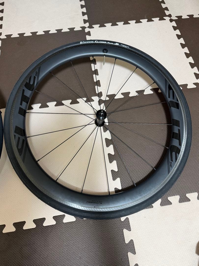【美品】elitewheels edge50(リムブレーキ)